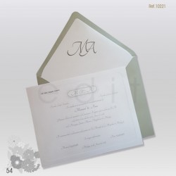 Invitaciones boda 10221