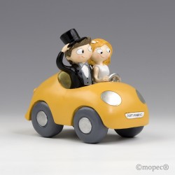 Figura novios coche Y756