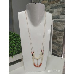 COLLAR LARGO CADENA CORAL 2461