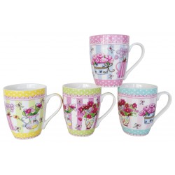 Tazas flores 2691