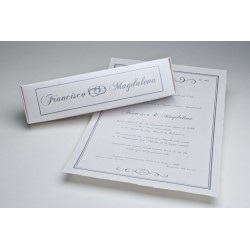 Invitaciones de boda caja...